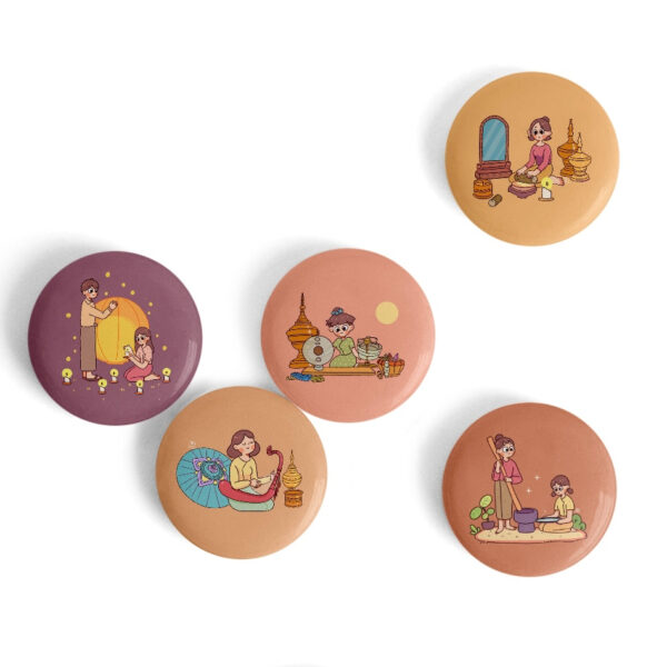 Foodie Pin Badge - Image 8