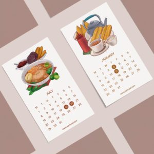 Mini Calendar 2024