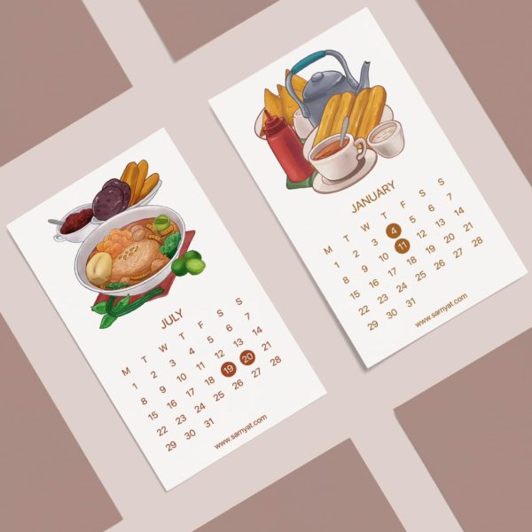 Mini Calendar 2024