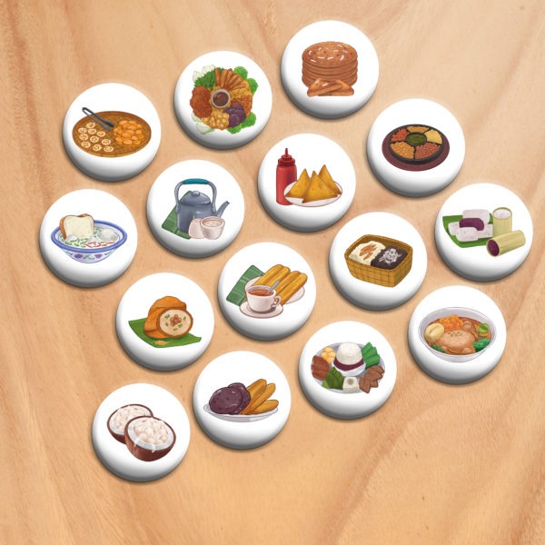Foodie Pin Badge