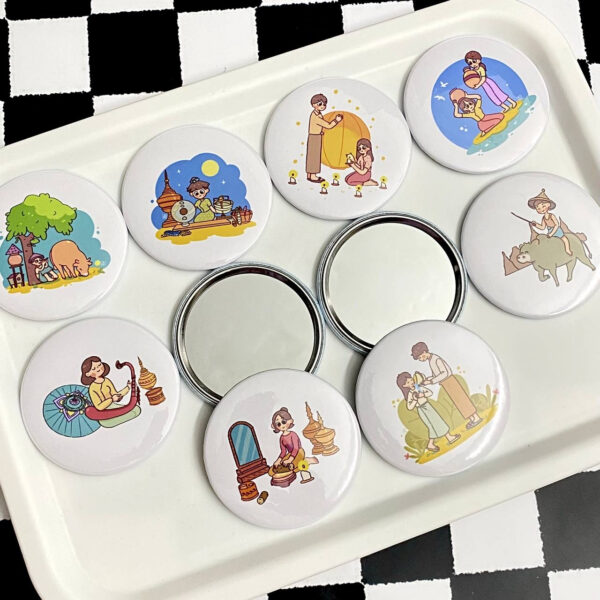 Mirror/Fridge Magnet - Image 2